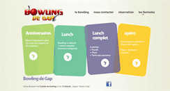 Desktop Screenshot of gap-bowling.com